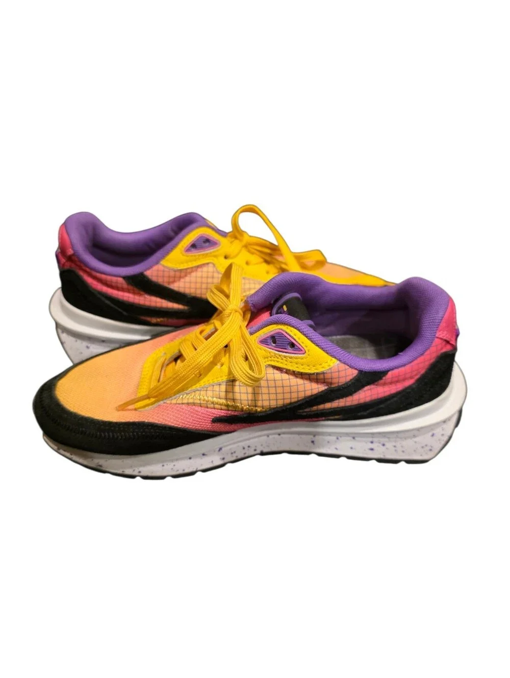 FILA Renno Sneakers Lemon / Knock Out Pink - Size 7